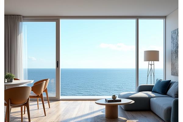 Moderne studio met zeezicht in Zandvoort